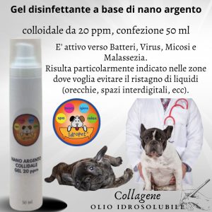 Nano Argento colloidale gel 50 ml.