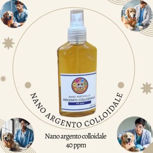 nano argento colloidale 40 ppm
