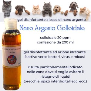 nano argento colloidale in gel